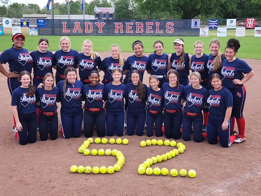 The Lady Rebels set a new record with 53 homeruns this season