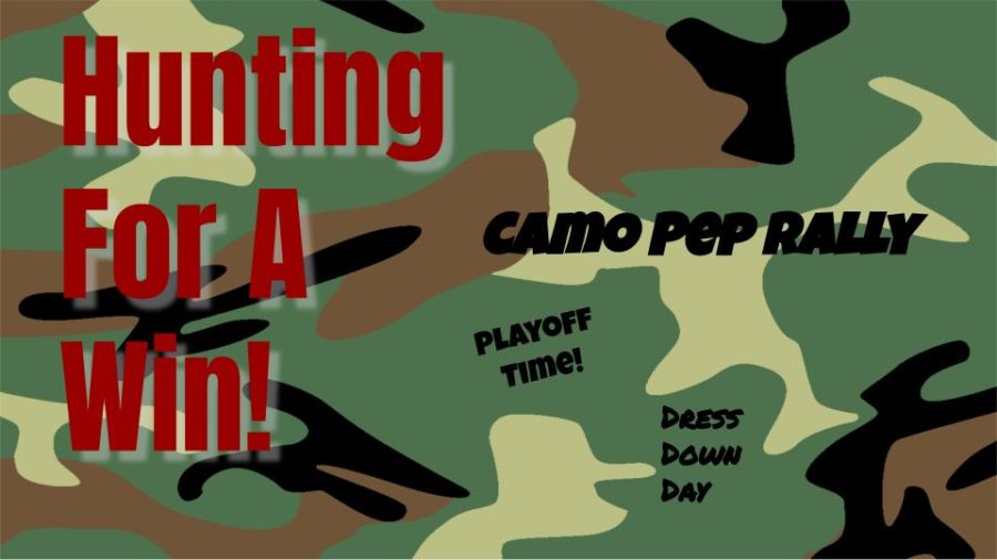 Friday is a camo dress down day.