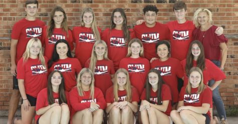 Riversides Swim Team is headed to the State Meet in Sulphur. 