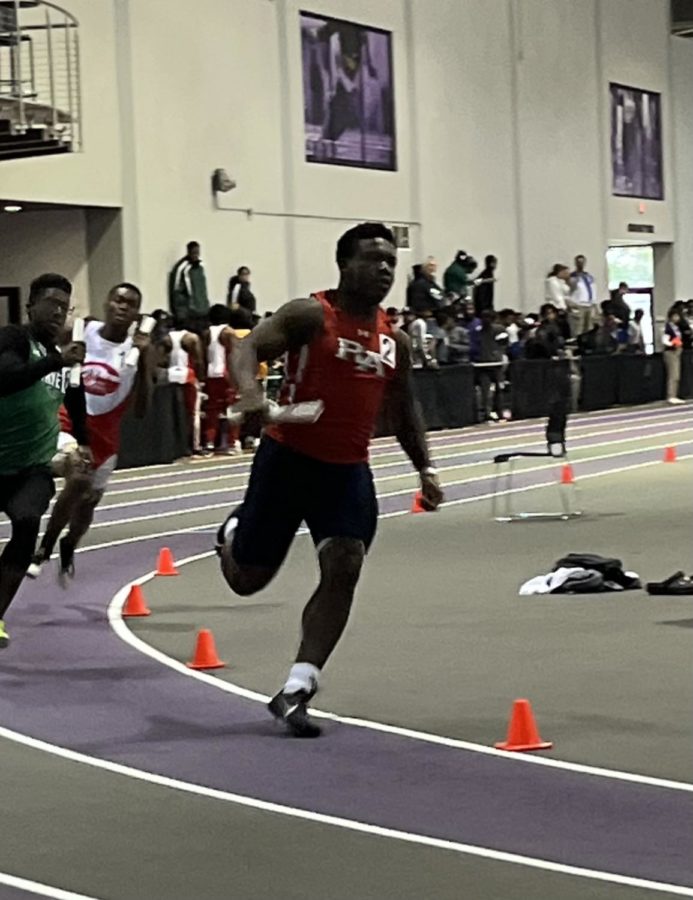 Elijah Bill Davis will compete in the 600 meter run and the 4X200 meter relay on Saturday