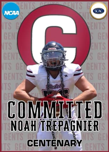 Riverside Academy offensive lineman Noah Trepagnier has committed to play for Centenary College. 