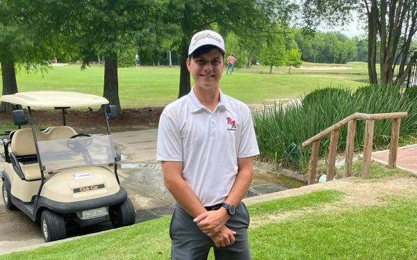 Cole Haase finished second at the District Golf Tournament. 