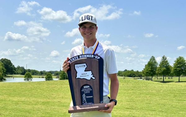 Cole Haase is the state runner-up in Division IV golf. 