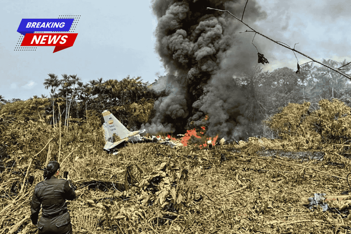 A Colombian military plane crashed, killing at least 66 people and injuring dozens