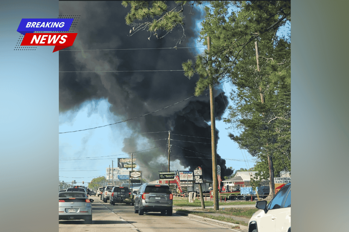 A fire was reported at an auto repair shop near Highway 44 in Gonzales