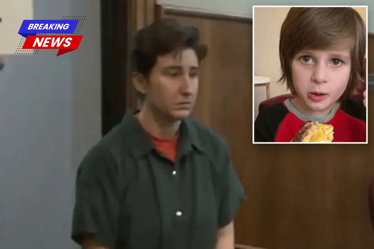 A little boy left chocolate handprints on the side of the building as he plunged to his passing away, and now his mother is going to prison