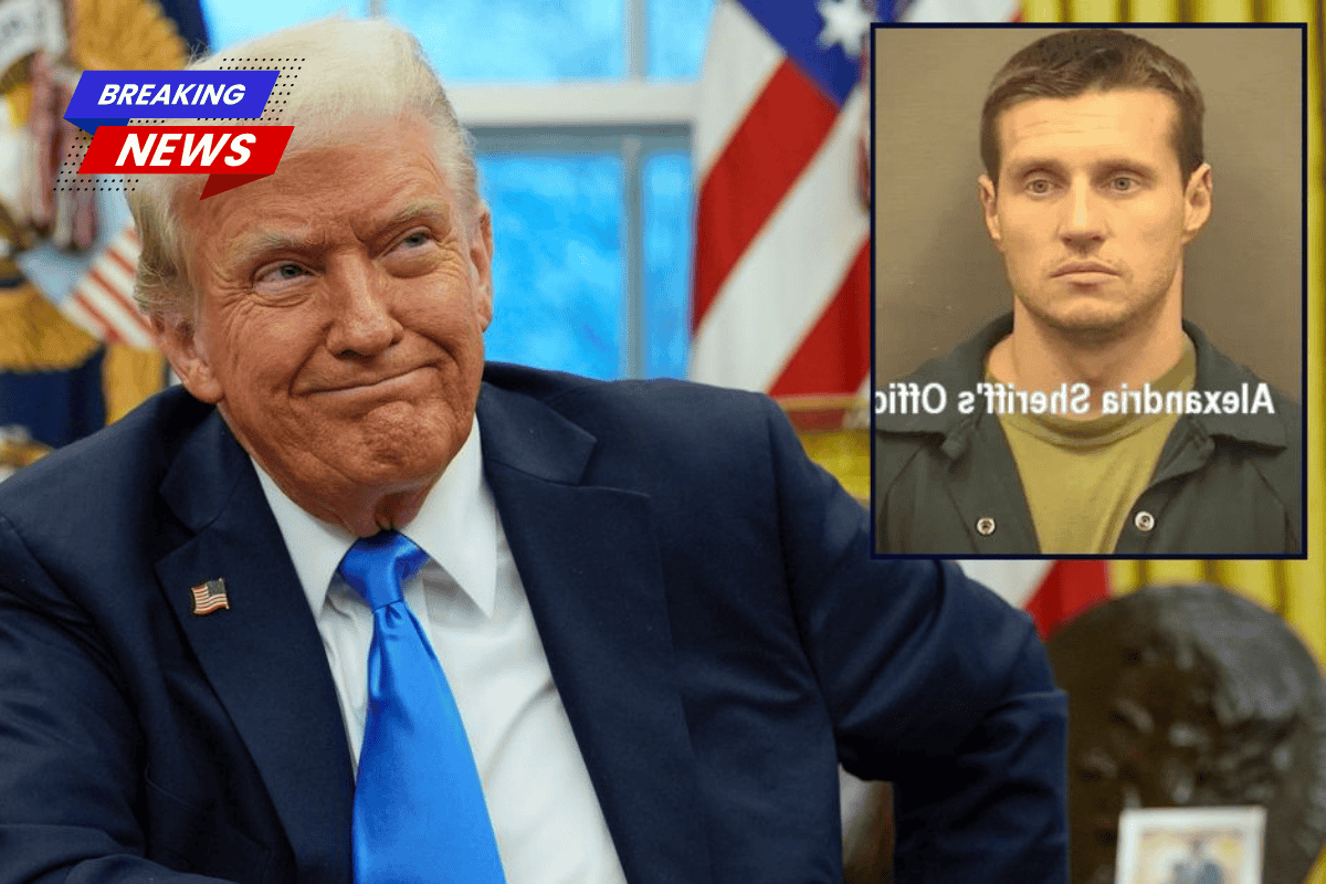 American b—' Man promised to kill Donald Trump and his family after being caught jumping over security barriers to get to the president