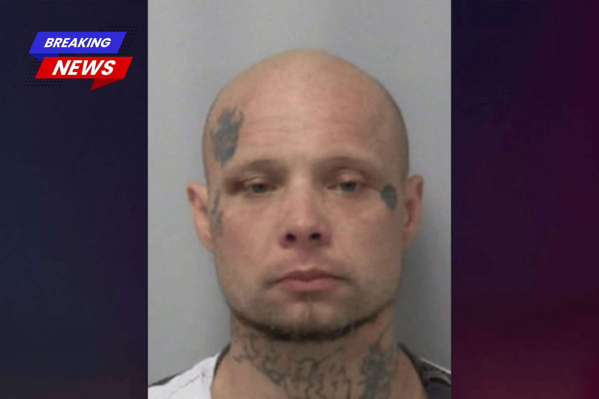 An attempted murder suspect allegedly fled cops on a bike while the use of a wig