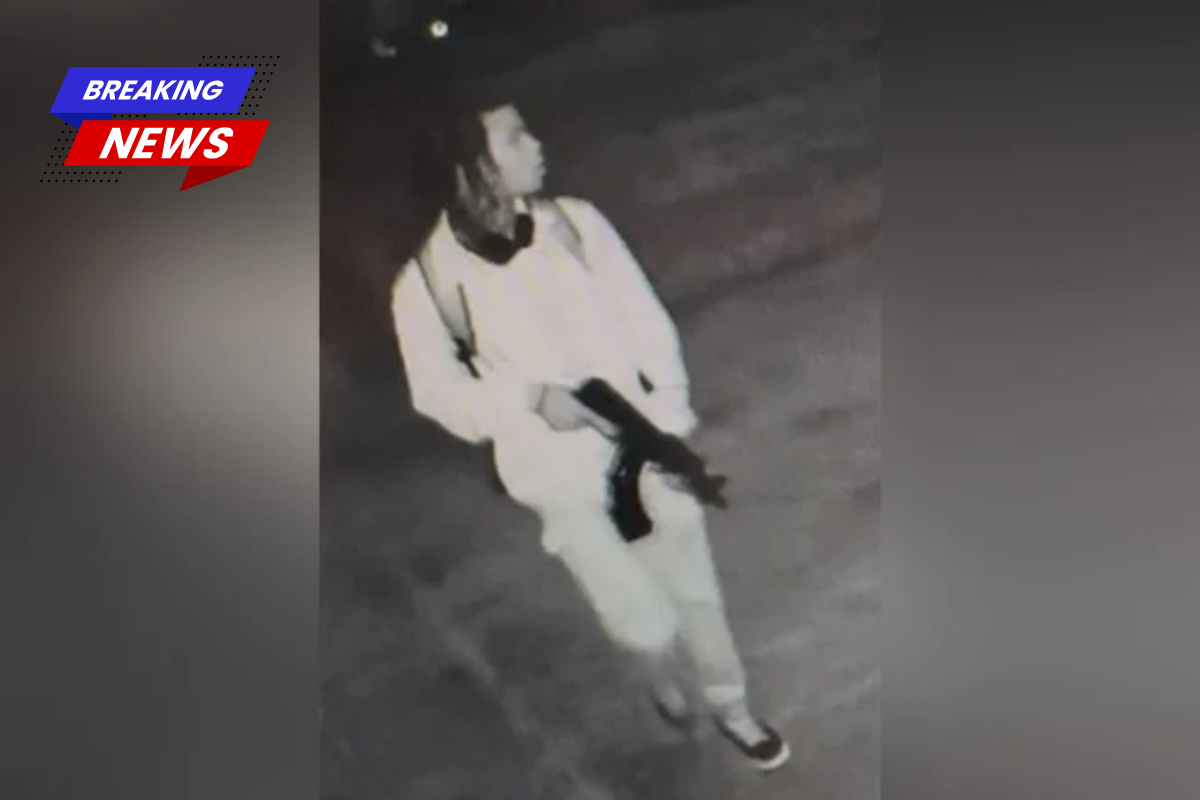 Reserve cops hunt a mystery man caught on camera following street gunfire