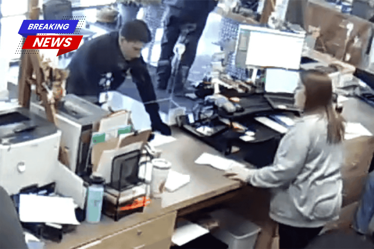 Days after murdering four students, Bryan Kohberger was seen changing license plates and laughing with a DMV worker