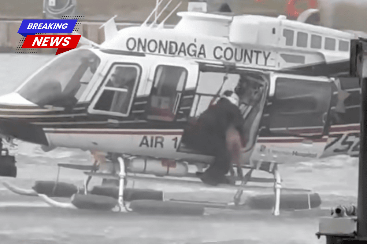 Dog 'continuously shivers' after perilous rescue from Upstate New York river