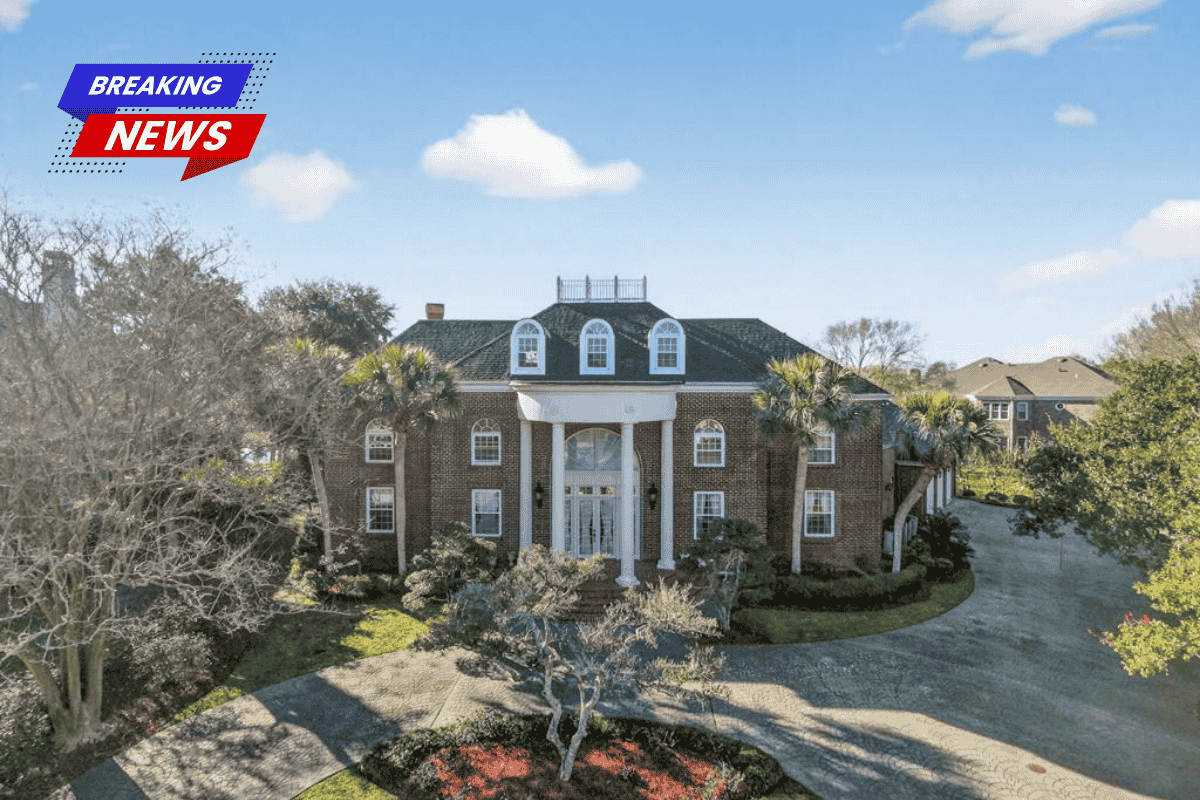 Elegant english-style turnkey home with tennis court and waterfront access listed for $1.95m
