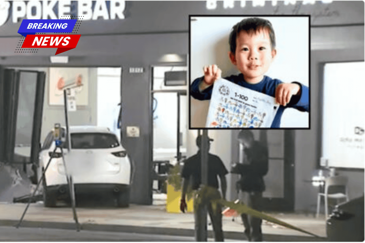 'Found him underneath the vehicle.' A lawsuit claims that a teenager in an SUV ran over a four-year-old boy before crashing into a restaurant where his parents were seated