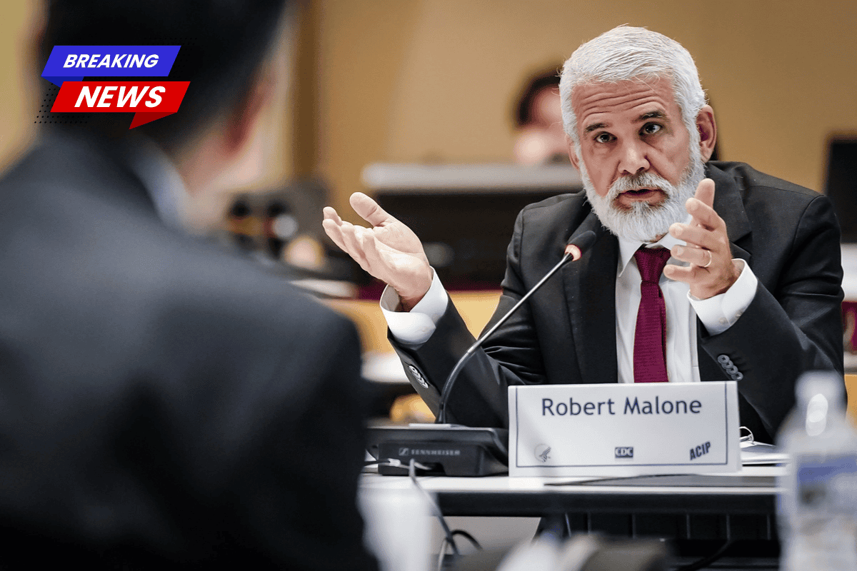 'I am Done' Robert Malone Leaves CDC Vaccine Guidance Role