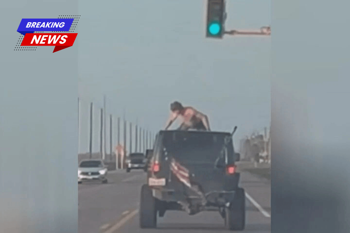 In a viral video, a spring breaker dies while twerking on the roof of a Jeep