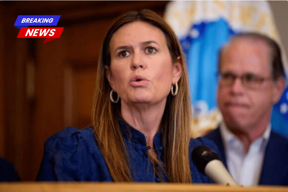 It is Time to Leave Arkansas Governor Sarah Huckabee Sanders Ousted From Little Rock Restaurant After Staff Tensions Boil Over