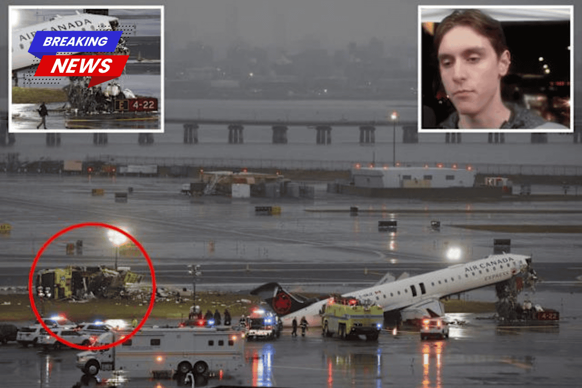 LaGuardia travellers describe 'chaos' before fatal crash, and recount the pilot's heroic final act that saved lives
