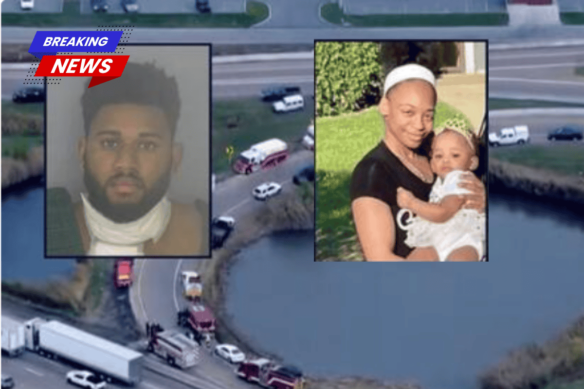 Man strangled girlfriend before throwing her 1-year-old daughter into pond to die