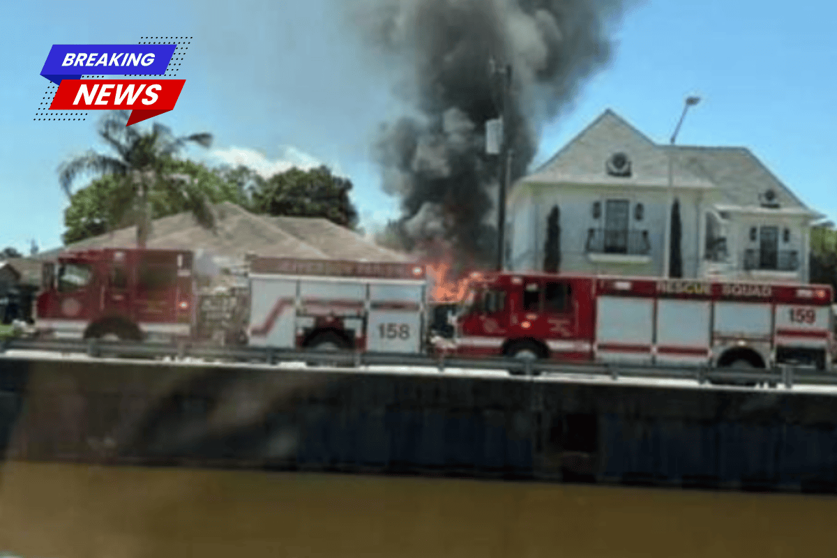Metairie authorities report that a major fire has damaged 2 homes and cars