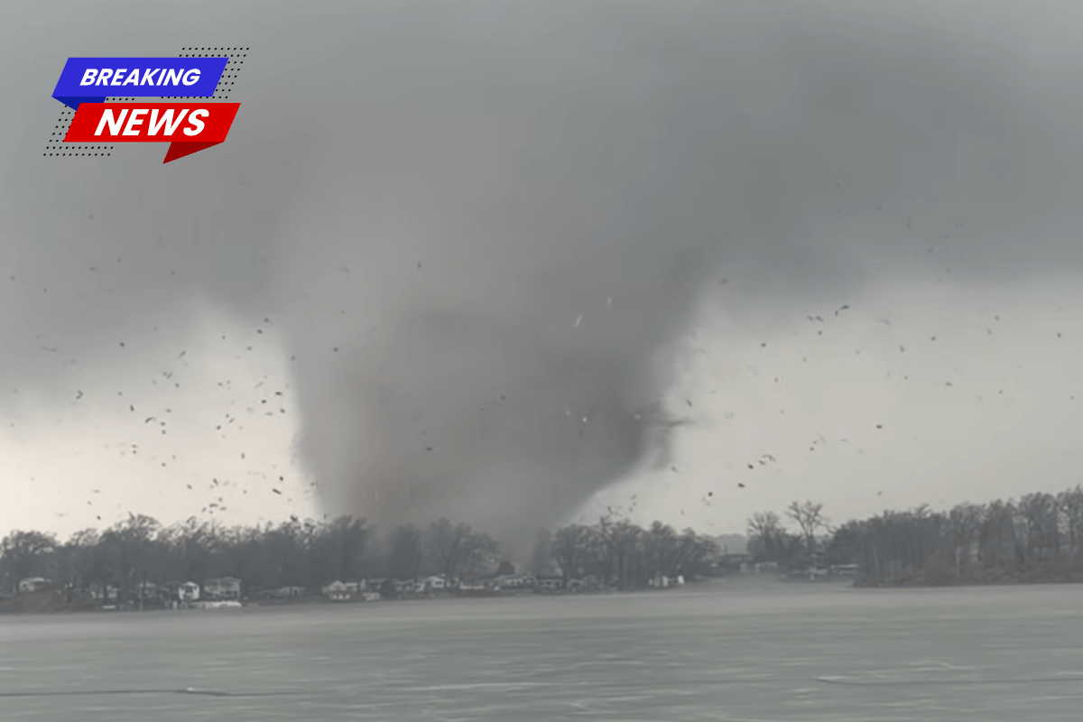 Photos Monster tornadoes rip through the Heartland, killing at least eight, as millions brace for more severe weather