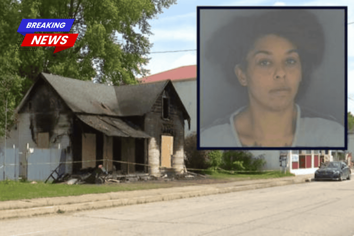 'I hope everything you love dies': Mom who walked'several blocks' as home burnt, leaving four young children inside and killing a seven-year-old, reaches plea deal