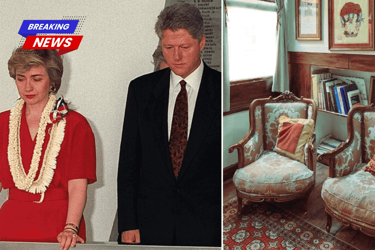 Report Alleged the Clintons Took About $200,000 in White House Furnishings When They Departed