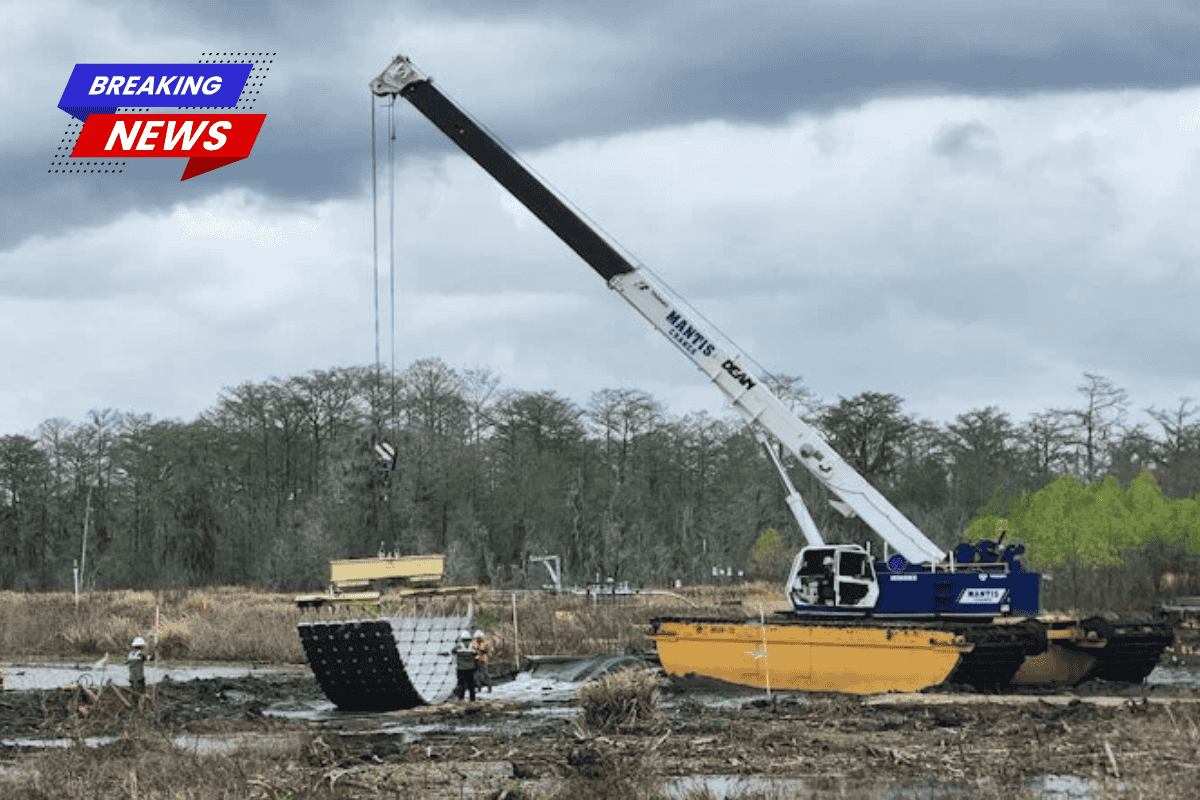 Strong concrete and high stakes as the Garyville levee job ramps up