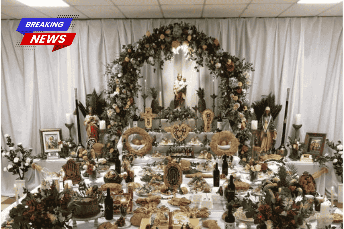The Garyville family keeps the Sicilian St. Joseph Altar tradition alive