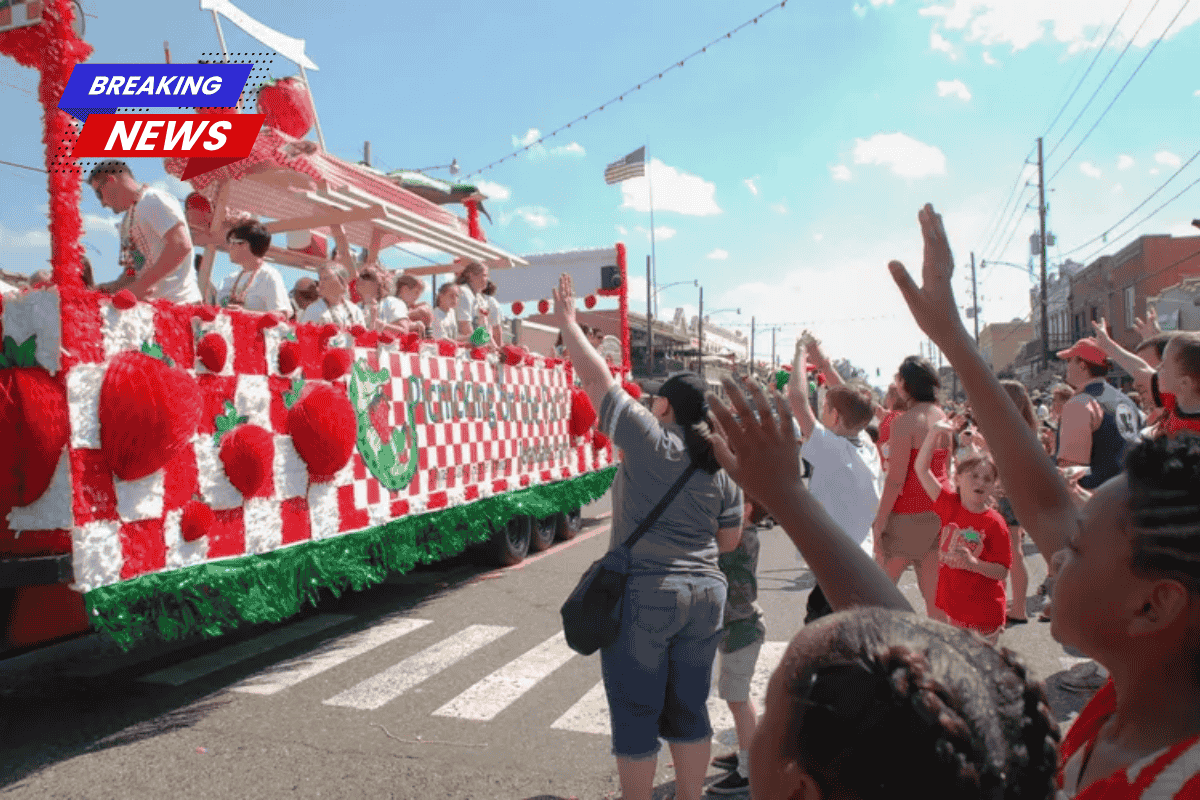 The Louisiana Strawberry Festival attracts over 300,000 visitors each spring