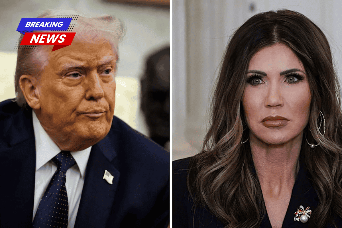 The US president reportedly revoked Kristi Noem's free Mar-a-Lago membership amid the DHS exit