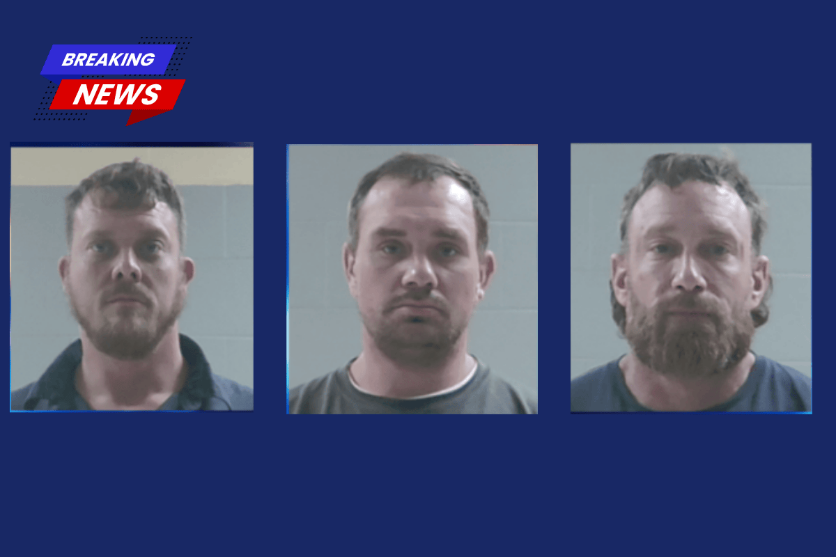 Three Arrested After Stolen Guns and Drugs Found During Search