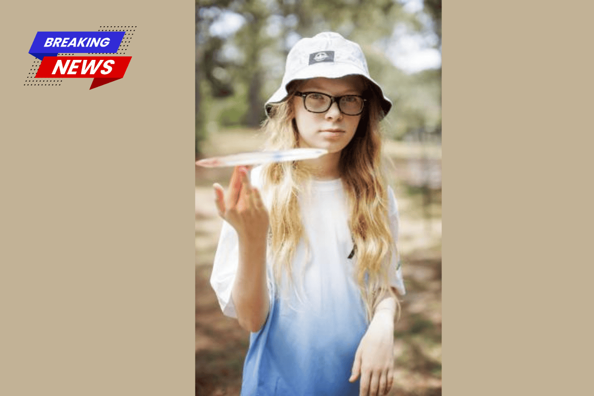 Woods McCue from Pensacola is 14 and faces the world's best disc golfers