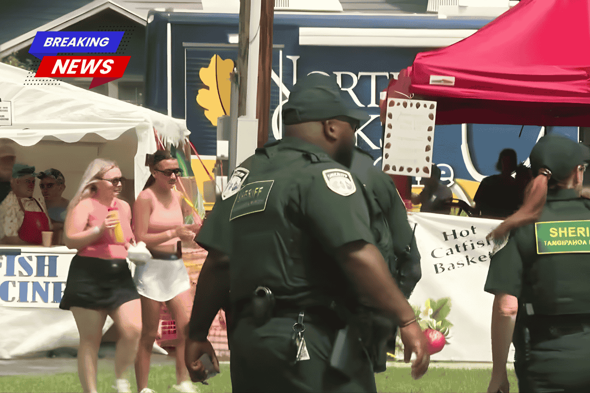 19 people were arrested and 12 guns were confiscated at the Ponchatoula Strawberry Festival over the weekend, according to the sheriff