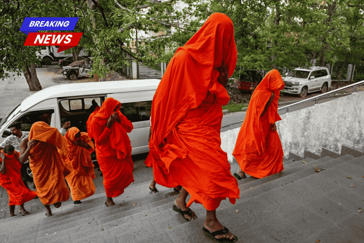 22 Buddhist monks arrested at airport following record drug bust