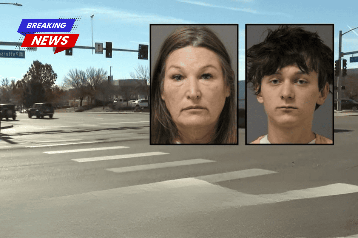 A 54-year-old woman in a Toyota Camry went 'tit for tat' with a 21-year-old in a Dodge Challenger in a street race that murdered a pedestrian Police say