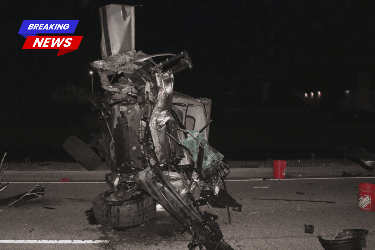 A driver was arrested after a high-speed crash into a fence in the Kenner neighbourhood
