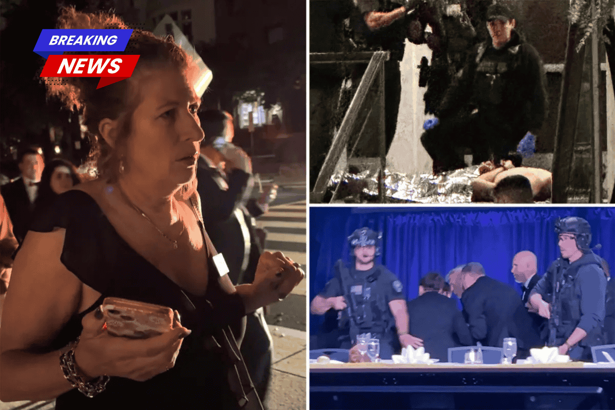 A volunteer reveals that the gunman at the White House Correspondents' Dinner 'assembled a long weapon in an unsecured room' before firing near the ballroom