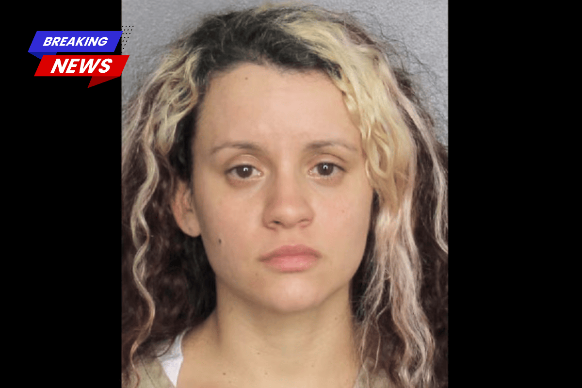 After a violent crash smashed a car, the other driver allegedly fled and claimed she was blind