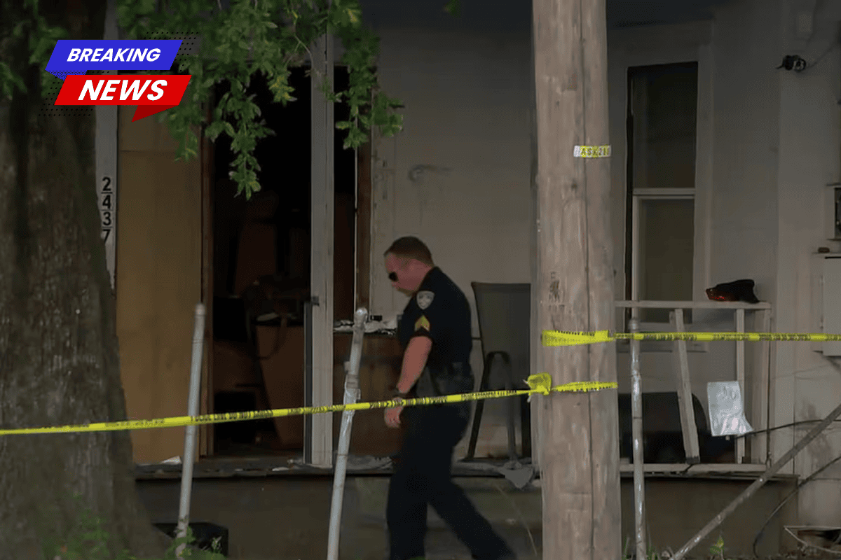 Authorities are accusing a man of driving an unknown shooter to kill a 67-year-old on his own porch