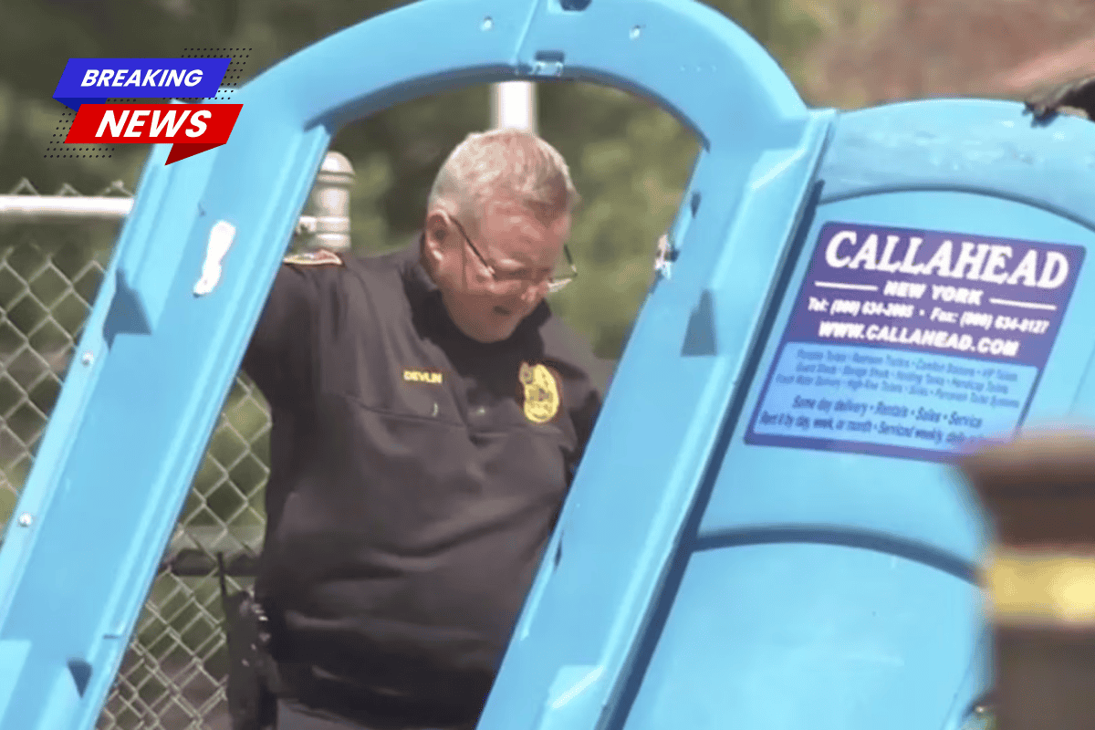 Cops say a New York teenager blew up a portable toilet with a homemade bomb