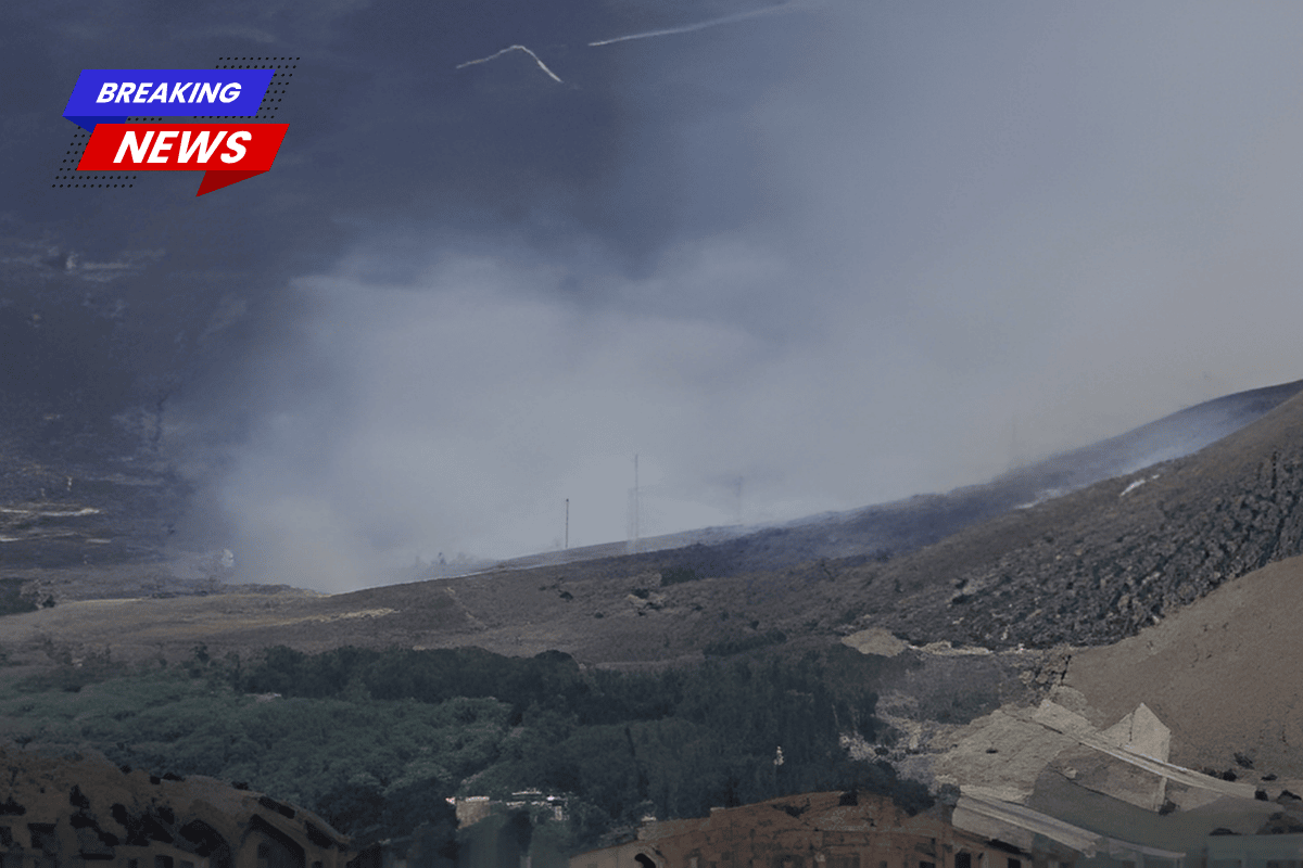 Crown Fire ignites over 300 acres close to Acton
