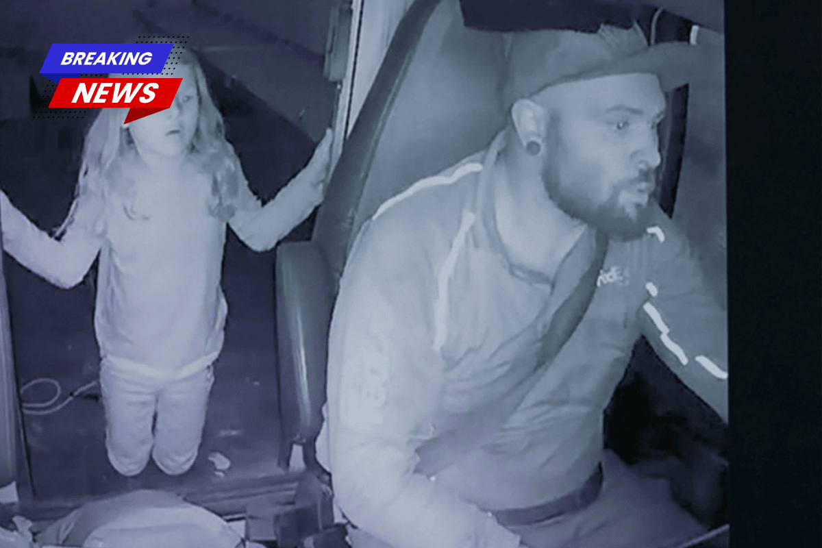 Do not Scream or I will Hurt You Unsettling Photo of 7-year-old Athena Strand in a FedEx truck Before She Dies