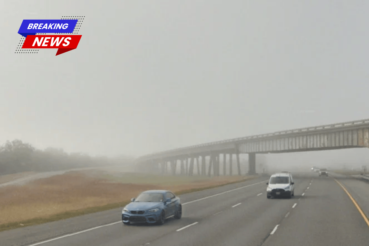 Fog and showers for New Orleans, with a boating advisory nature