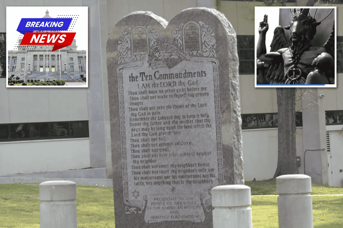 Judge says Ten Commandments monument is unconstitutional because it is 'too religious' and must be removed from the capitol