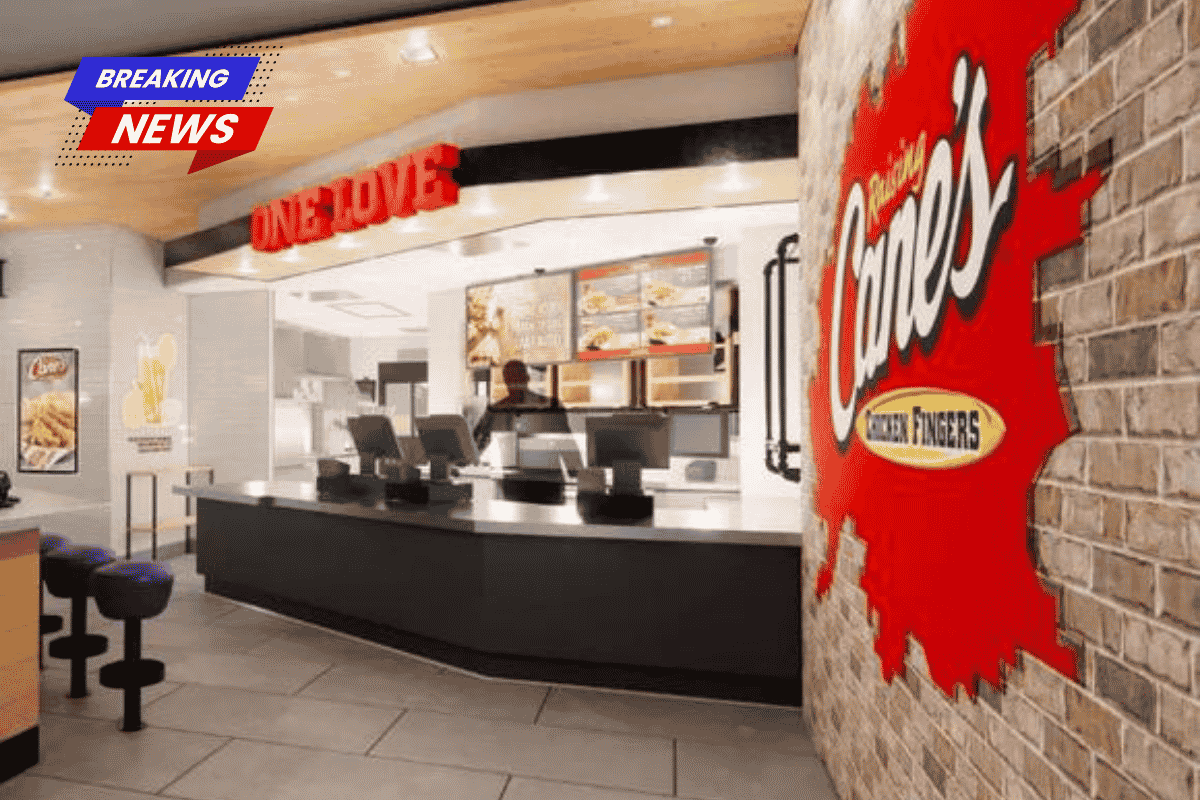 Lafayette's Raising Cane's on Kaliste Saloom has reopened Monday with a brand new look inside and out