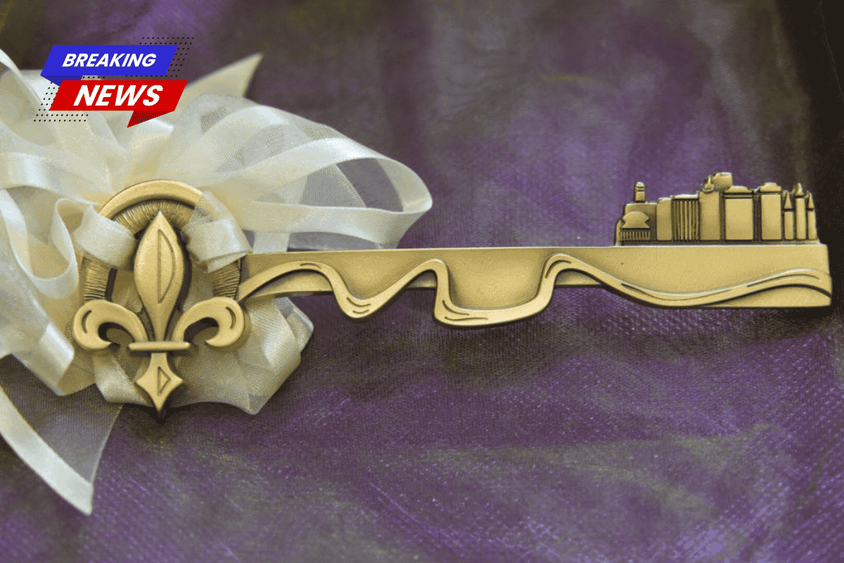Mayor Helena Moreno and Adler's Jewellery created a new key for the city of New Orleans