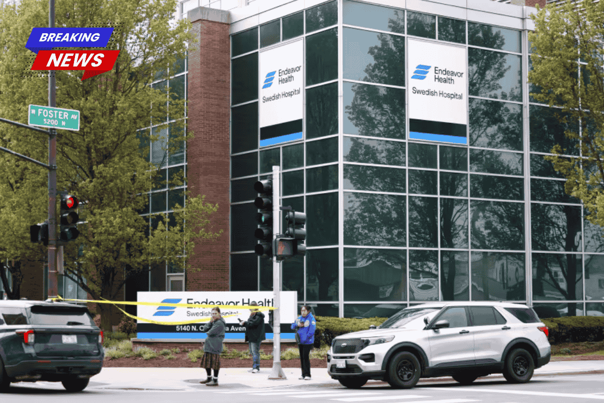 One Chicago police officer was killed and another wounded after a suspect being taken for treatment opened fire at a hospital, according to officials