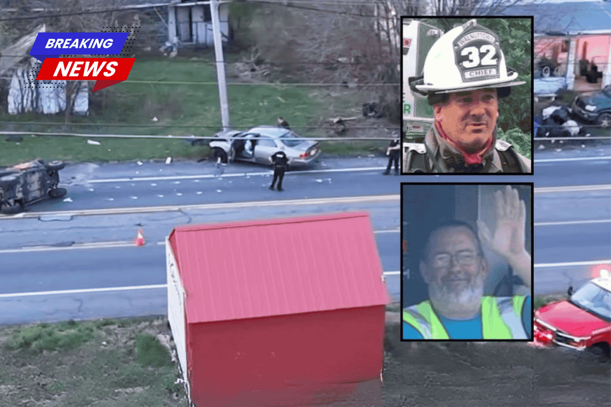 Police say a Camry driver killed two firefighters while searching for a missing woman
