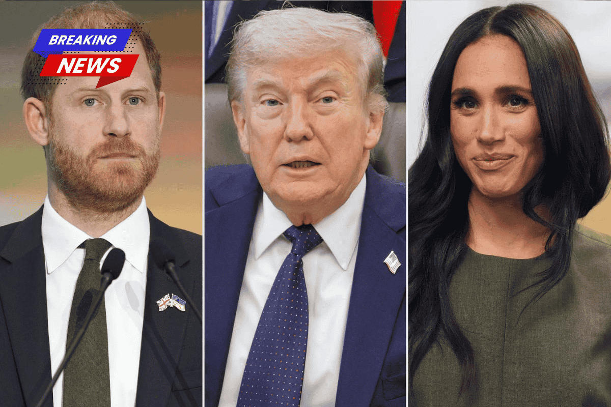 President Trump responds to Prince Harry's Ukraine speech with 'How is His Wife' Remark about Meghan Markle