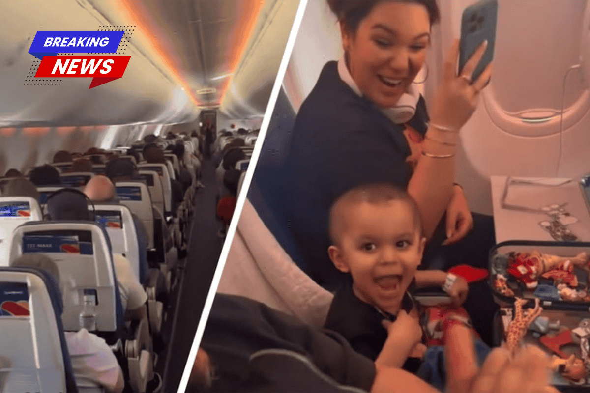 Southwest Airlines crew surprises 2-year-old cancer patient with emotional tribute on final trip 'So incredibly proud of you'